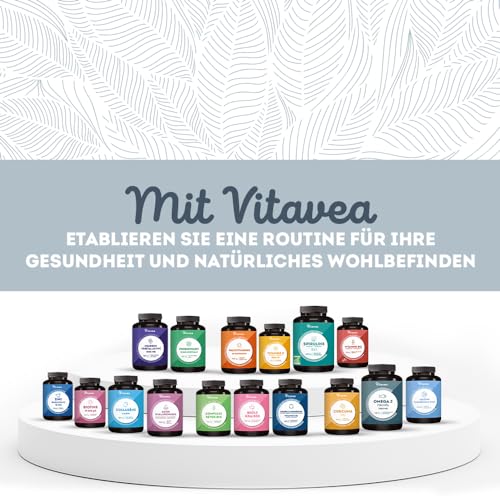 Omega 3 Wildfischöl 2000mg - 1000mg EPA, 500mg DHA, 60 Omega 3 Kapseln hochdosiert - Herz- & Gehirnfunktion, Sehkraft - 2 Monate - Vitavea