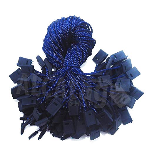 Alça Lacre Tag, Identificador, Mala, Roupa, Azul Escuro 100un