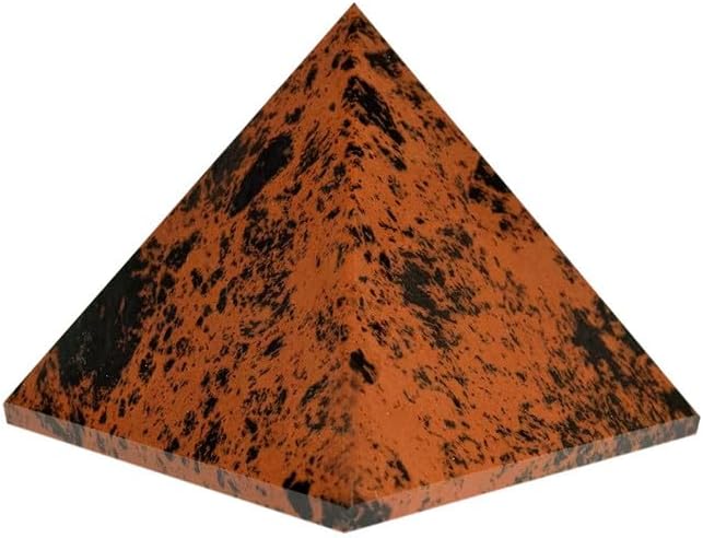 Natural Tiger Eye Pyramid Stone 1 INCHE (1 Pcs