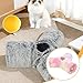 Baoblaze Plush Pet Cat Tunnel Tube Tunnels for Indoor Cats with Toy Ball Portable Pet Interactive Toys for Indoor Home Living Room, Multicolor