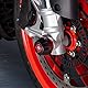 Motorrad-Vorderrad-Hinterrad-Slider-Achsen-Gabel-Slider-Rahmen-Fallschutz-Crash-Pad-Schutz-Aluminium-Kit für RS 660 RS660 2020 2021 2022 2023 Motorrad-Zubehörteile (Rot)