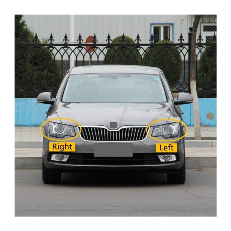 Coque lentille phare pour Skoda Superb idéale pour les longs trajets de nuit en toute sécurité