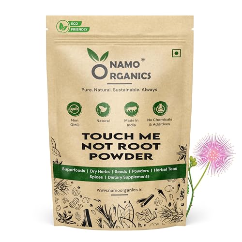 Namo - Touch Me Not Plant Root Powder - 100 gm Mimosa Pudica | Lajjalu | Lajwanti 100gm
