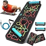 Addis Push up board (Push-up bard) avec bande de tension 7 en 1 Portable et pliable. Facile à utiliser n'importe où. & Femmes
