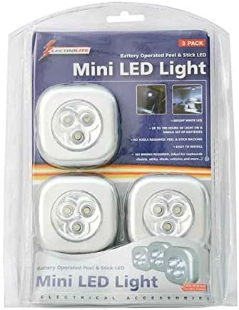 Electrolite 3 Pack LED Push Lights