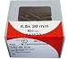 Produktbild 50 Stk. HSI Spanplattenschrauben 4,5x30mm Pan Head Pozidriv ( Kreuz ) Eisen gelb chromatiert 943523