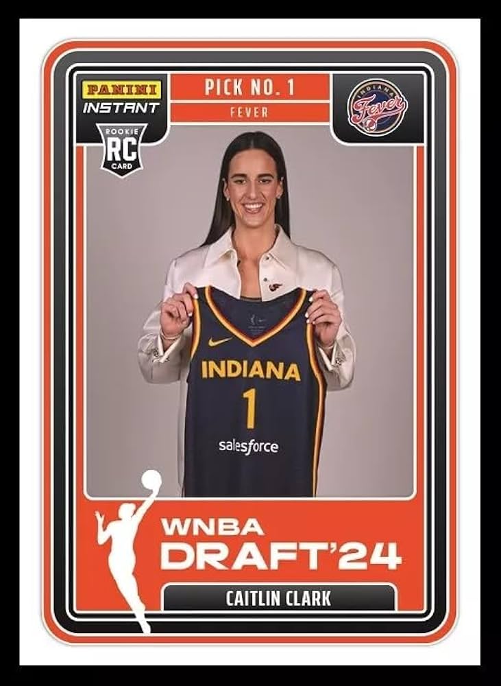 Amazon.com: 2024 CAITLIN CLARK RC Panini Instant WNBA Draft
