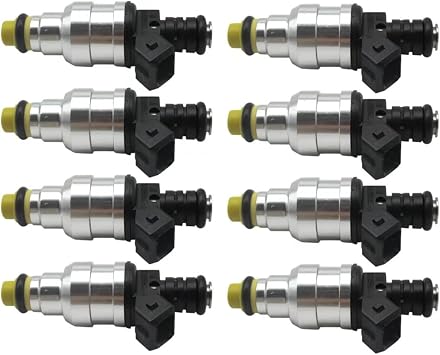 0280150558 Set of 8 42lb Fuel Injectors Compatible with 2004-2006 Pontiac GTO