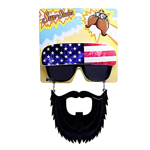 Sun-Staches-Costume-Sunglasses-American-Trucker-Party-Favors-UV400