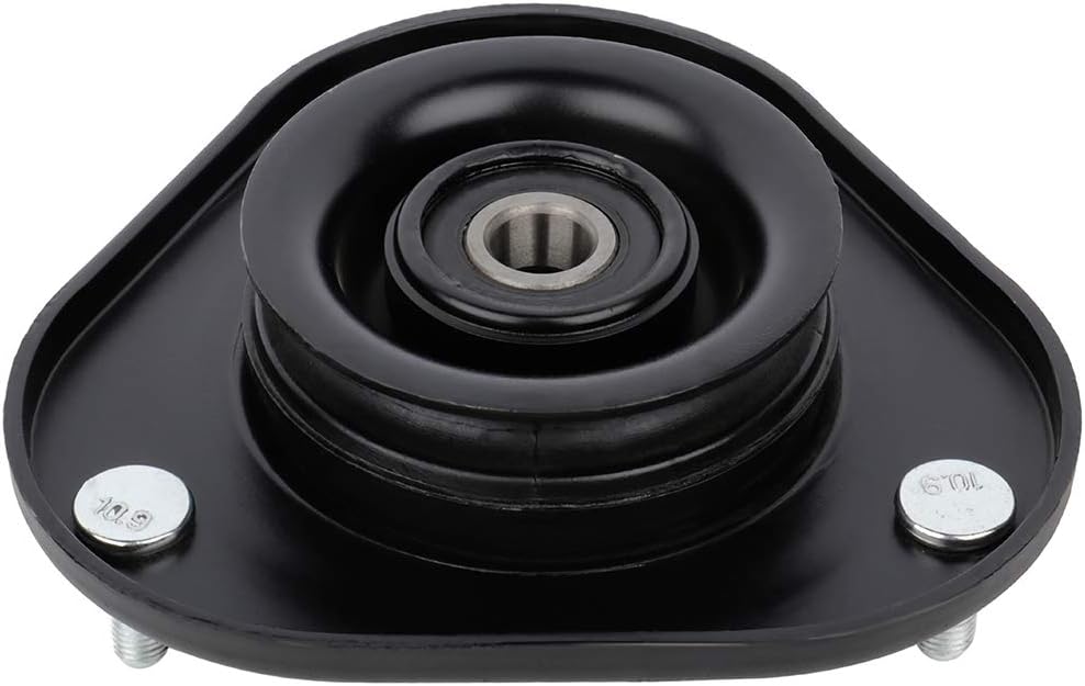 Front Left or Right Suspension Strut Mount Fit for 2009-2010 For Pontiac Vibe,2008-2010 for Scion tC,2009-2016 for Toyota SM5638 19184402 4860902190, 1 x Front Shock and Strut Mount Kit,black