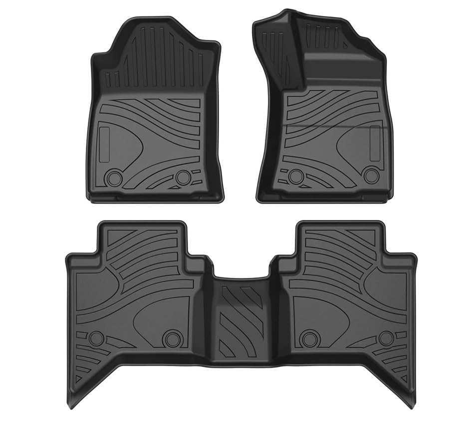 Tapis voiture étanche pour Hilux Revo protection de sol toutes saisons