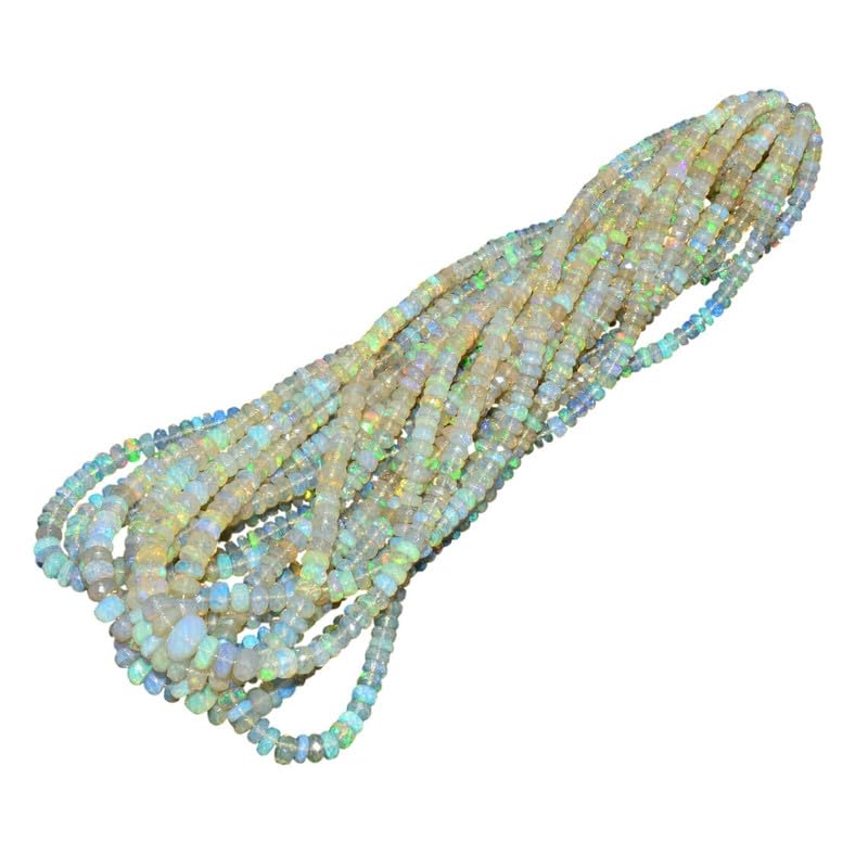 Perles opale de feu naturelle pour illuminer vos tenues d'été avec un bijou fait main