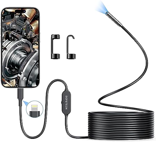 Endoskopkamera mit Licht Handy iPhone, DEPSTECH 7mm...