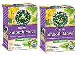 Traditional Medicinals Smooth Move Peppermint Senna Herbal Stimulant Laxative Tea, 16 ct. (Pack of 2
