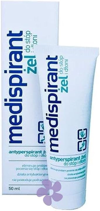 Antiperspirant in Gel for Hands and Feet 50ml