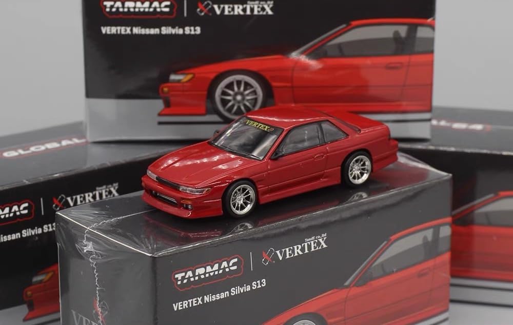 Amazon | 1/64 Tarmac Works ターマックワークス VERTEX Silvia S13