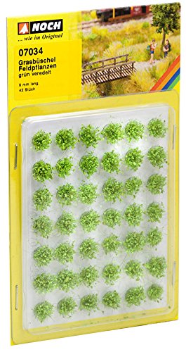 Noch 7034 Grass Tufts Field Plants G,0,H0,TT,N,Z Scale