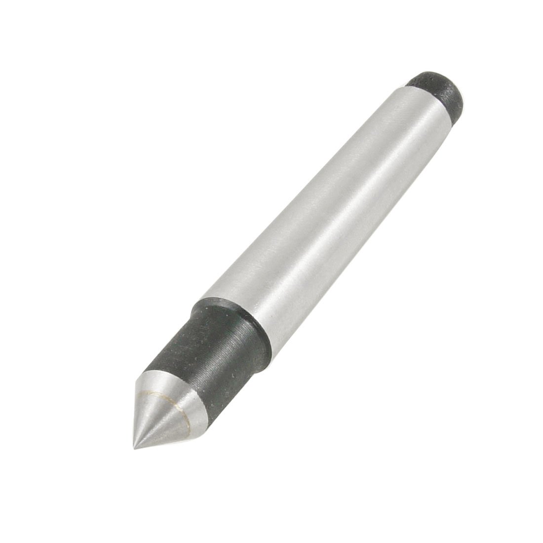 Silver Tone Black Alloy MT1 Morse Taper Lathes Center