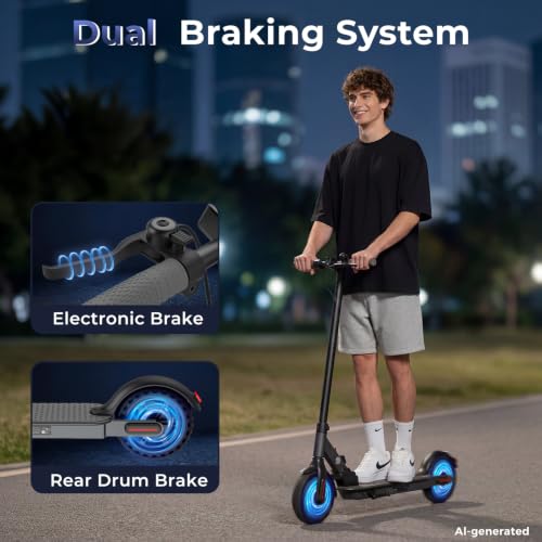 Image of Hopycycle Electric Scooter, Foldable Adult Electric Scooter