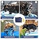 Hundepool Planschbecken mit Sprinkler, Hundepool fur Große Hunde 170cm, Sprinkler Matte Hund, Hundeplanschbecken, Swimmingpool Haustier, Planschbecken für Hunde, Wasserspielmatte für Haustiere