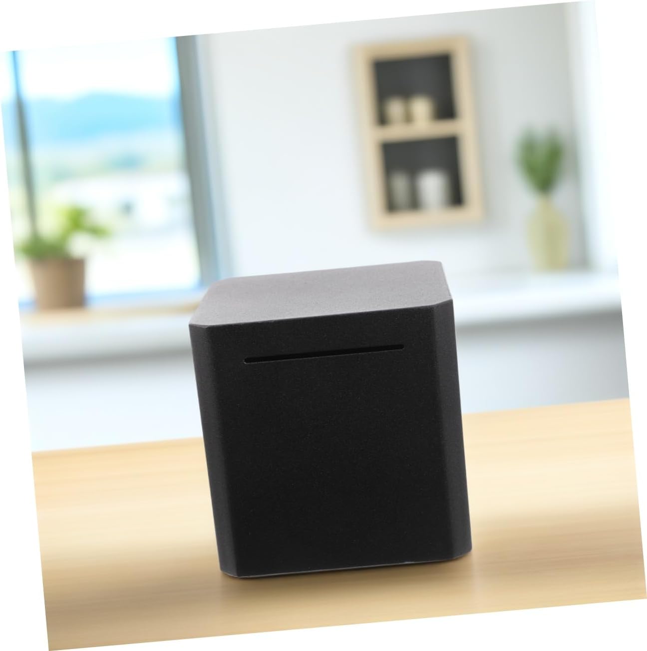 BESPORTBLE Adults Piggy Bank Savings Jar Transparent Window for Cash Tips and Develop Financial Skills for Boys and Girls