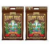 FoxFarm Happy Frog Potting Soil - Ready-to-Use Amended Container Blend with Soil...