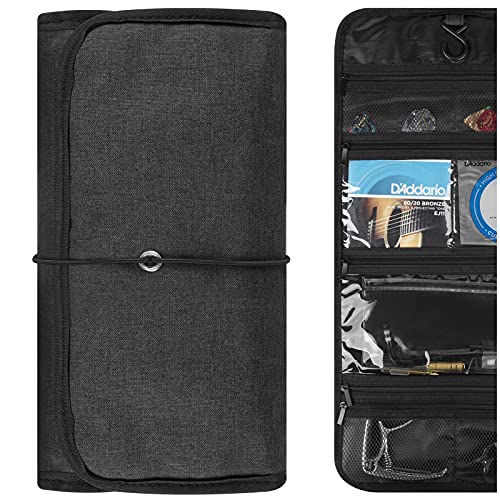 Geekria Elite Organiseur pour accessoires de guitare, sac pliable, poches faciles d’accès, support de rangement (gris… - Les Beatles, Paul McCartney, John Lennon, RIngo Starr, George Harrison Geekria Elite Organiseur pour accessoires de guitare, sac pliable, poches faciles d'accès, support de rangement (gris…
