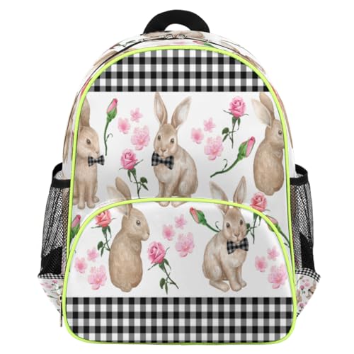 Sac à dos enfants fleurs et roses idéal pour les sorties à la crèche et l'école