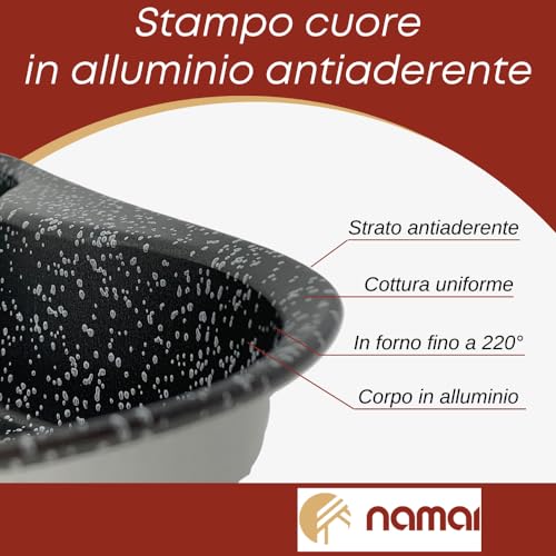 NAMAI Stampo Cuore, Torte San Valentino