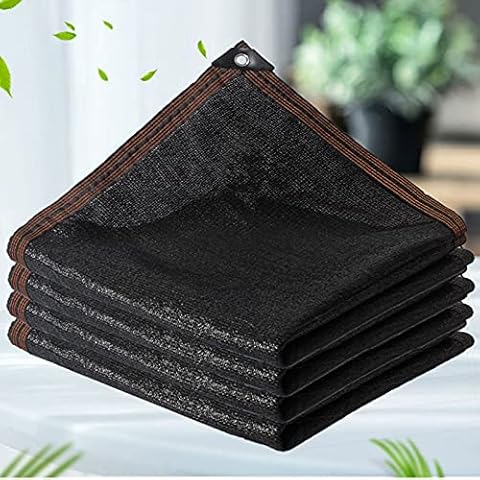 PYAN 75% Shade Netting,Outdoor Sunblock Netting,Balcony Privacy Net,Garden Heat Insulation,UV Resistance,Breathable and Windproof,Available for Courtyard,Roof,Swimming Pool,Garden,3 * 5M Cover