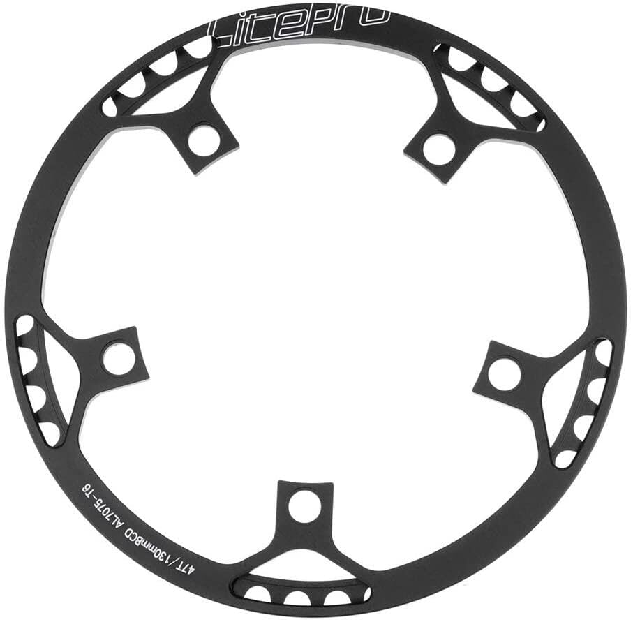 Pédalier à vitesse unique 45T 47T 53T 56T 58T Pédalier 170 mm BCD 130 mm pour vélos pliants, vélos à vitesse unique, vélos de route, vélos à pignon fixe (45T Pédalier à vitesse unique 45T 47T 53T 56T 58T Pédalier 170 mm BCD 130 mm pour vélos pliants, vélos à vitesse unique, vélos de route, vélos à pignon fixe (45T