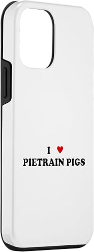 Miniatura 3 de iPhone 12 mini I Heart Breed Farmer - Pig I Love Pietrain Case