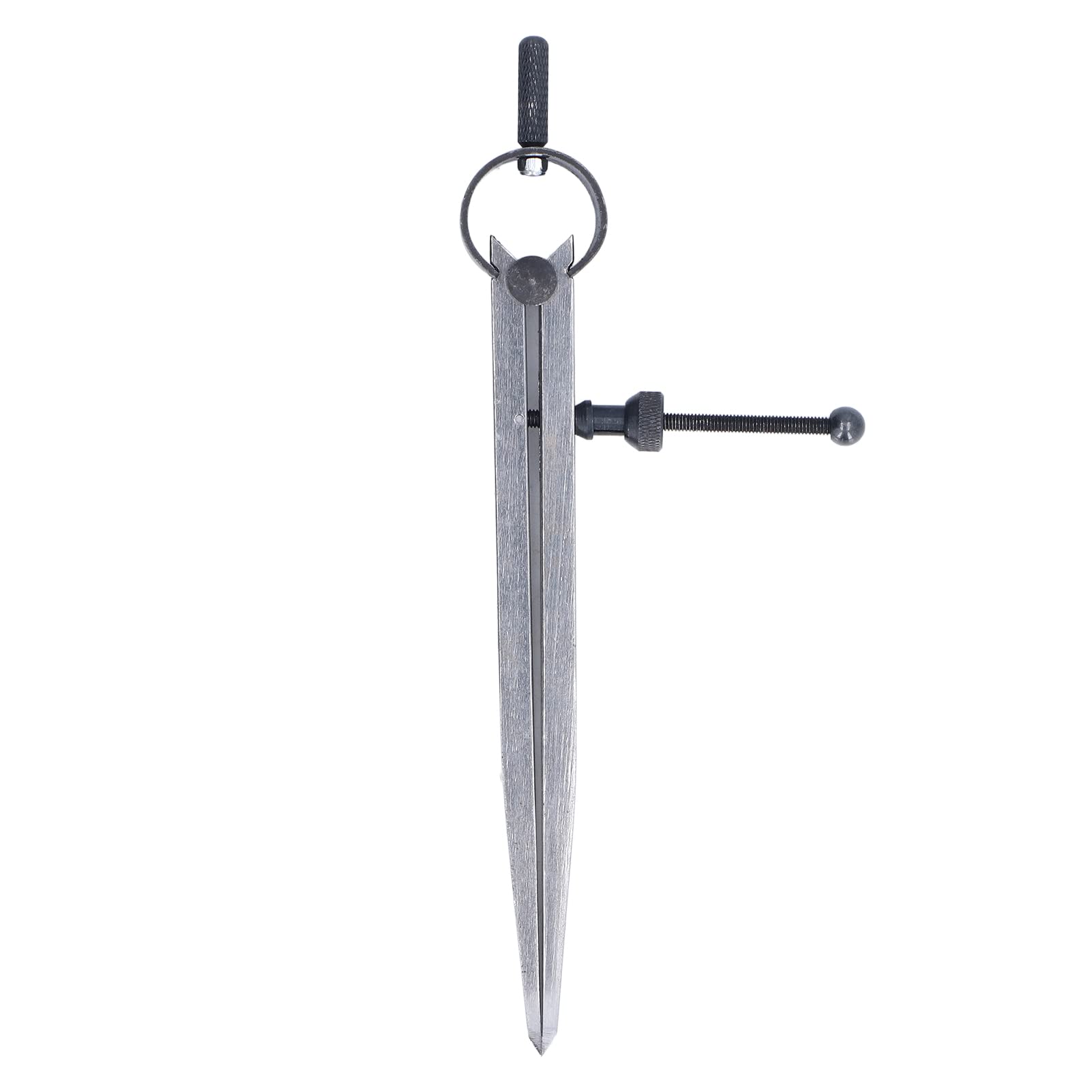 Flat Leg Spring Marking Gauge Flat Leg Spring Marking Gauge, Woodworking Dividers Dovetail Woodworking Dividers Carbon Steel Spacing Gauge Caliper with Fast Spring