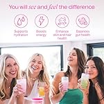 Belli Welli Fiber Supplement for Women&Men, Premium Daily Fiber Powder from Organic Acacia with Added Collagen, Electrolytes&Probiotics, No Bloat, Constipation&Gut Health Support (Strawberry Lemonade) - Image 5