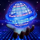UROINT 2025 Fliegender Ball Hover Ball, Fliegende Kugel mit Galaxy Boomerang Effekt - Magic Floating Orb Spielzeug für Kinder Jugendliche - Outdoor Fidget Spielzeug, Geschenk zu Weihnachten, Blue