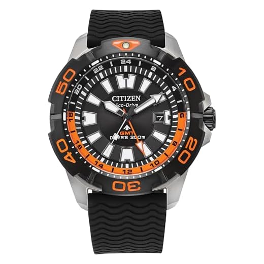Citizen Relógio masculino Eco-Drive Promaster Sea Eco Dive, relógio de aço inoxidável, pulseira de poliuretano preta, horário duplo, data (modelo: BJ7129-05E), Prata, Clássico