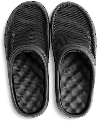 Gone For a Run PR Soles Recovery Sandals - Mesh Clogs - Black | Image 2