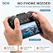 SGM Drone with Camera for Adults & Kids, Foldable Drone with Screen Remote Controller, 360° Obstacle Avoidance, Dual HD Camera, Headless Mode, One-Key Return, Gift for Beginners CS-24