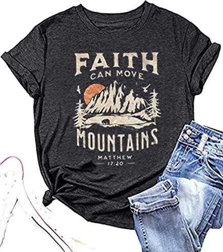 Faith Can Move Mountains Matthew Tank Tops Women Outdoor Hiking Shirt Tops Adventure Sleeveless Camping Tank Tops3