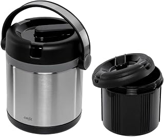 Emsa 509244 Mobility Contenitore per Alimenti, Nero/Antracite, 1.2 l