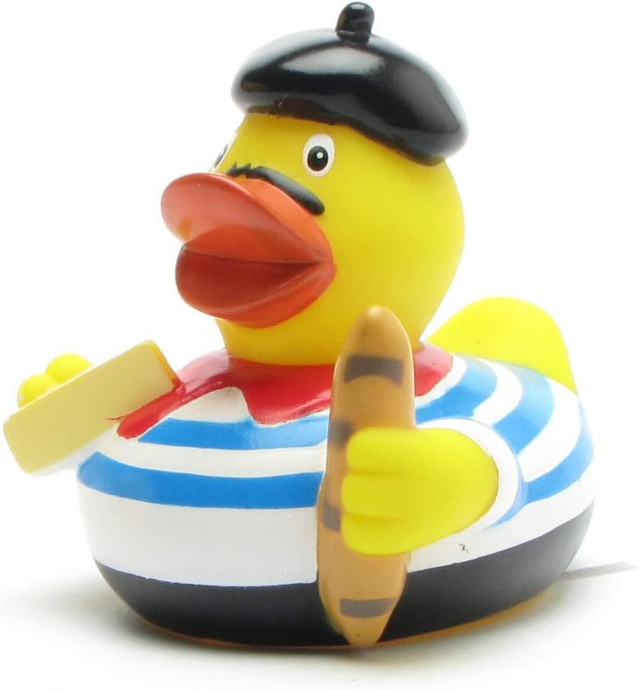 DUCKSHOP I Canard De Bain Couineur Bricoleur I L : 7,5 Cm
