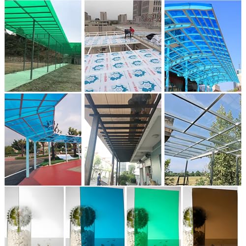 Plaque Polycarbonate Haute Résistance 1.2MM pour Abris de Terrasse