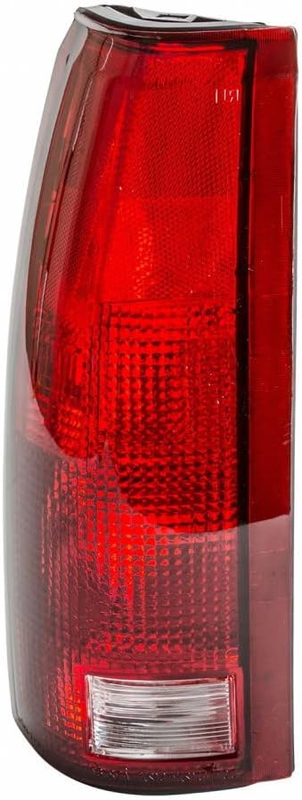 CarLights360: For GMC C2500 Tail Light Assembly 1988-2000 Passenger Side For GM2809108 | 16506356