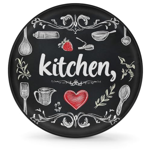 Kitchen Love Floral Premium wasserdichte Ersatzreifenabdeckung 40,6 cm (passend für 75–79 cm Reifen) – universell für Jeep, Wohnwagen, Anhänger, Camper, SUV & Auto, Sonnenschutz & wetterfest
