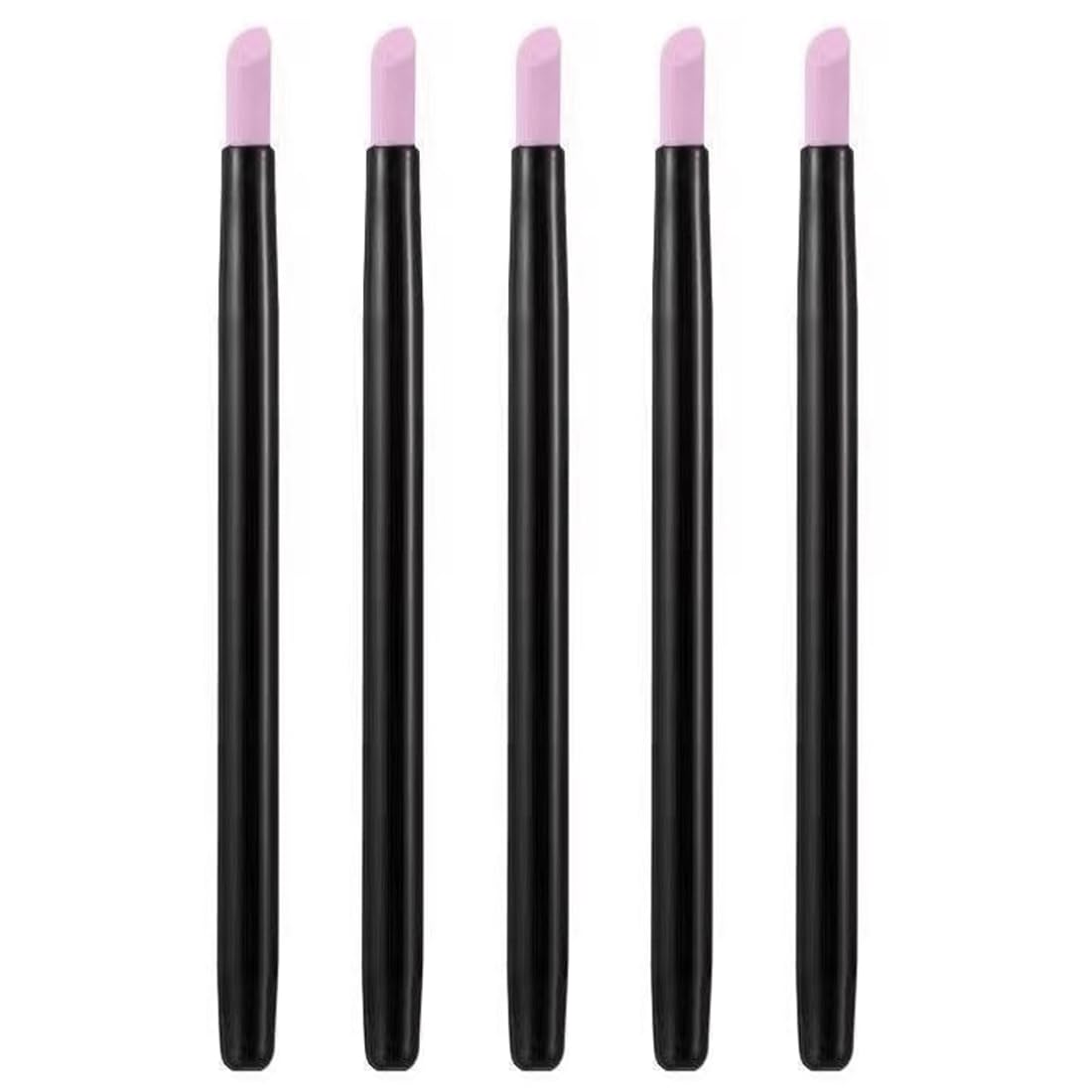 UEAVOID 5er-Pack Doppelköpfiges Nagelhautfeile Stein, Quarz Stift, Nagelfeile Stein, Quarzstein Nagelfeile, Nagelhautschieber, Nagel Schleifstift, Stein Nagelfeile Stift, Nagelschleifstifte