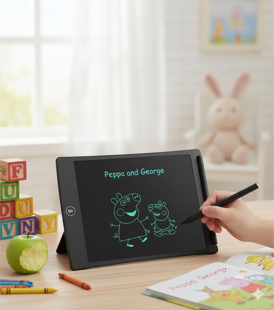 LCD Writing Tablet for Kids, 8.5 Inch Magic Slate, Drawing and Writing Pad with Stylus-image-40