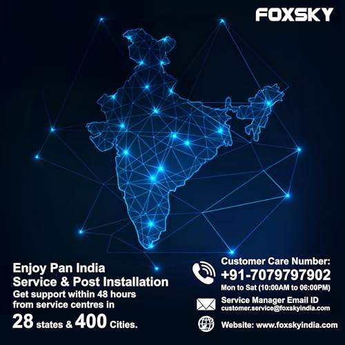 Foxsky 109 cm (43 inch) Frameless Series 4K UHD QLED Smart TV (WebOS) 43FS 4K (Black) - Image 23