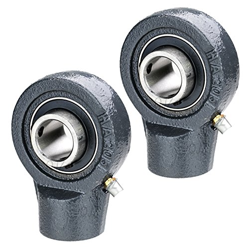 2x 7/8 in Hanger Units Cast Iron UCHA205-14 Mounted Bearing UC205-14 + HA205