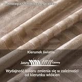 Whale Flotilla Przytulny koc ze wzorem Chevron, 220 x 240 cm, super miękki i przytulny, ciepły koc flanelowy, odpowiedni dla kanapy i łóżka, beżowy