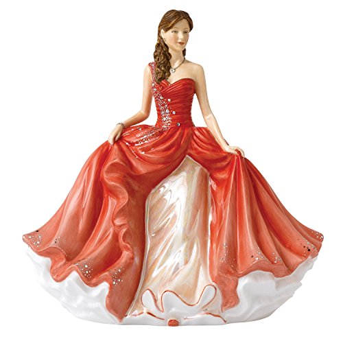 Image of Royal Doulton Crystal Ball Summer Gala 22cm Orange, Fine Bone China, 22.5cm, 40007814